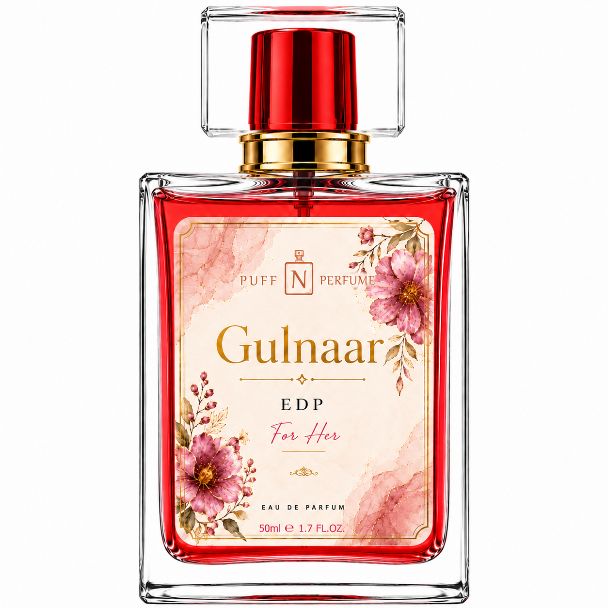 Gulnaar Eau De Parfum For Her – 50ml | Puff N Perfume